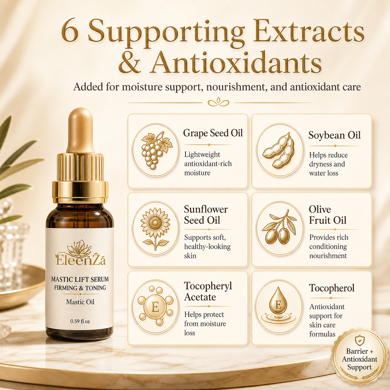 Mastic Lift - Botanical Neck Firming Serum with Mastic Gum
