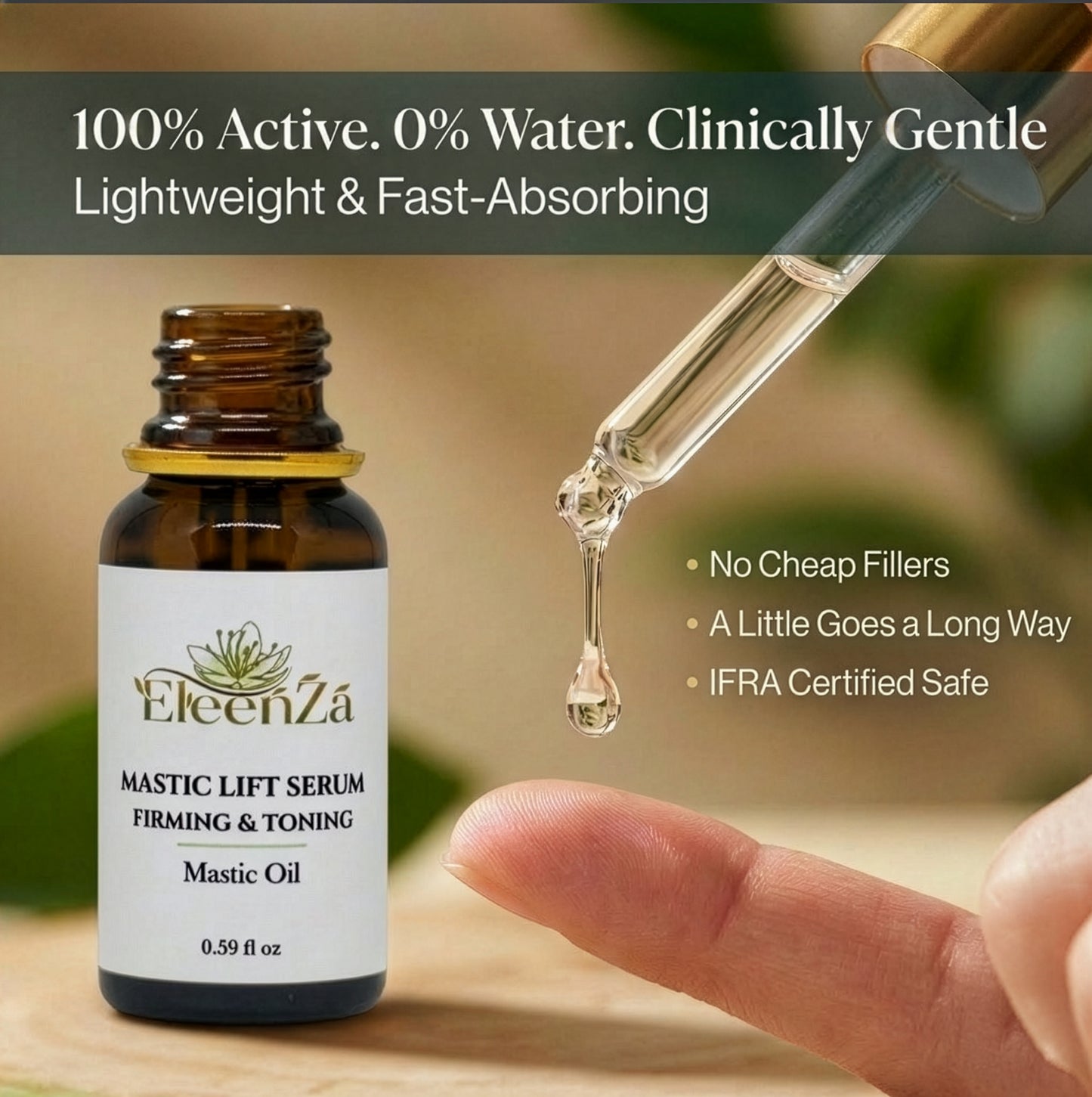 Mastic Lift Neck Lifting Serum with Mastic Gum Oil