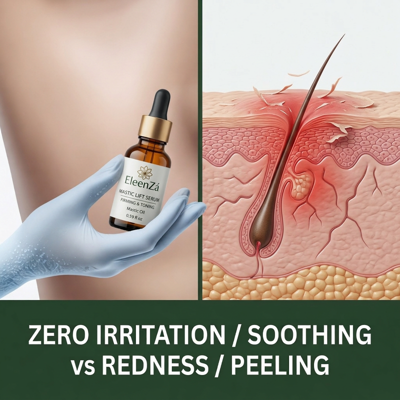 Zero irritation & soothing power